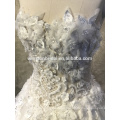 Новый роскошный высокое качество атласная русалка свадебное платье